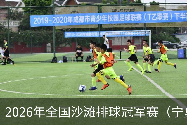 2026年全国沙滩排球冠军赛（宁夏吴忠站）开赛 黄河之畔上演沙排盛宴